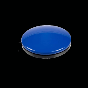 Buddy button - webshop Techniek voor de Zorg - 65 mm - Blauw