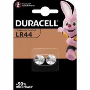 Duracell LR44 knoopcelbatterij